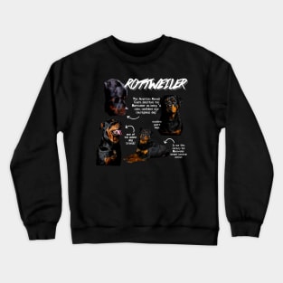 Rottweiler Fun Facts Crewneck Sweatshirt